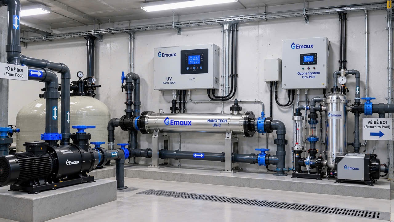 Hệ thống khử trùng UV - OZONE