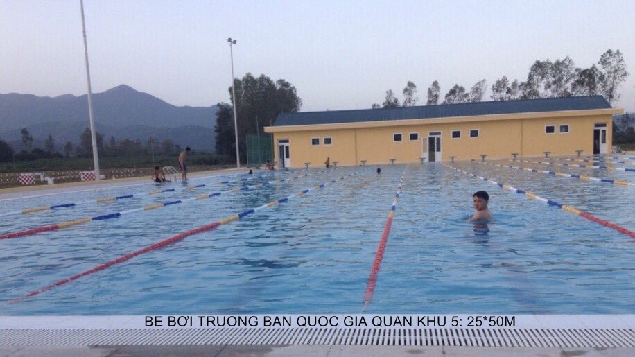 Bể bơi trường bắn quốc gia Quân khu 5